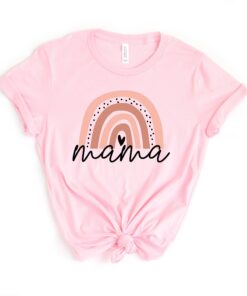 mama rainbow shirt for moms trendy mothers day shirt cute new mom gift baby announcement t shirt for future moms hcko5