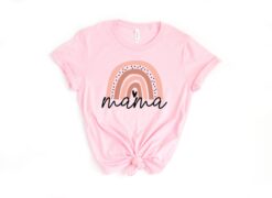 mama rainbow shirt for moms trendy mothers day shirt cute new mom gift baby announcement t shirt for future moms hcko5 scaled