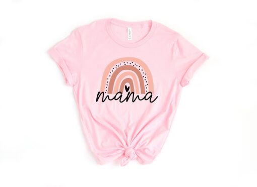 mama rainbow shirt for moms trendy mothers day shirt cute new mom gift baby announcement t shirt for future moms hcko5 scaled