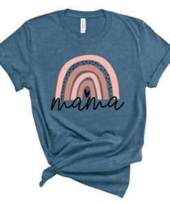 mama rainbow shirt for moms trendy mothers day shirt cute new mom gift baby announcement t shirt for future moms ohttk