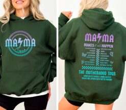 mama rock tour two sided hoodie for moms funny mom life shirt some days i rock it best mom ever apparel xcdu5