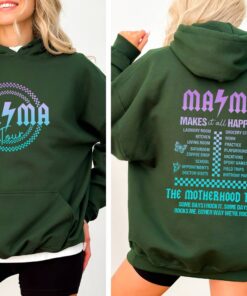 mama rock tour two sided hoodie for moms funny mom life shirt some days i rock it best mom ever apparel xcdu5