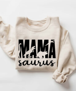 mama saurus sweatshirt for mom life funny mothers day gift unique dinosaur design perfect for mothers day and birthdays 0ecda