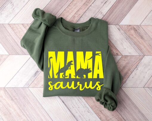 mama saurus sweatshirt for mom life funny mothers day gift unique dinosaur design perfect for mothers day and birthdays gzpsb scaled