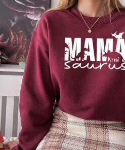 mama saurus sweatshirt for mom life funny mothers day shirt unique gift for moms dino lover apparel 8dhjj