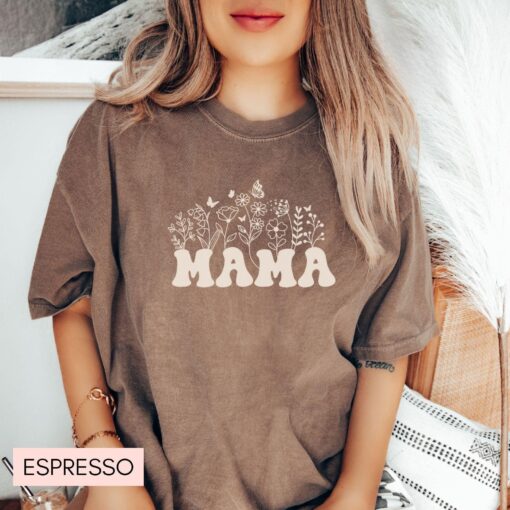 mama shirt for moms comfort colors funny mom t shirt birthday gift mothers day new mom baby shower pregnancy tee fh0ry