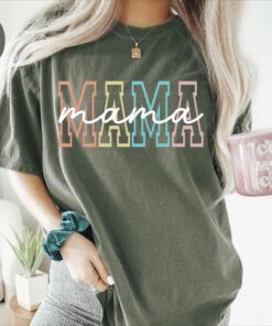 mama shirt for mothers day funny mom t shirt birthday gift personalized pregnancy announcement baby shower shirt 8izld