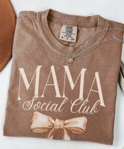 mama shirt with bow in comfort colors for mothers day cute mom shirt new mom gift baby shower gift jxg7c