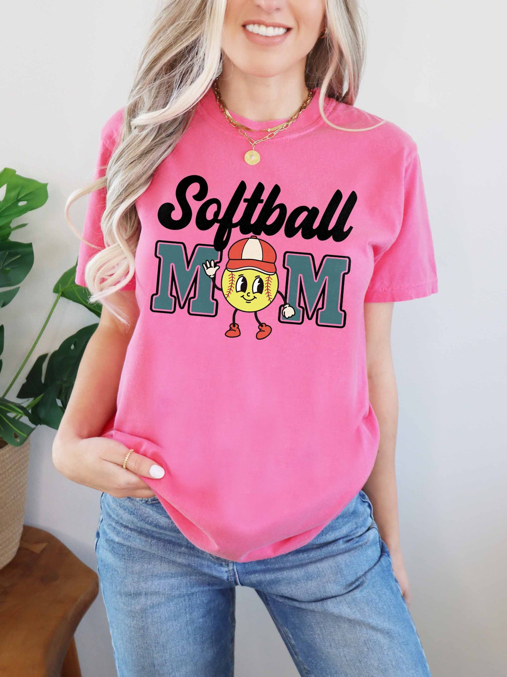 mama softball shirt for softball moms retro tee cute softball game shirt comfort colors perfect for softball season zaf45 scaled