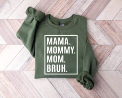 mama sweatshirt for mom life funny mama shirt best mom ever tee unique mothers day gift cute mom t shirt buxms scaled