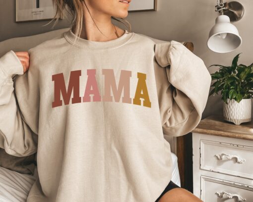 mama sweatshirt for moms and grandmas funny mothers day shirt for new moms nana and grammy sweatshirts grf97