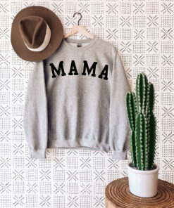 mama sweatshirt for moms funny mom life crewneck cute mothers day shirt best mom ever apparel cxswk