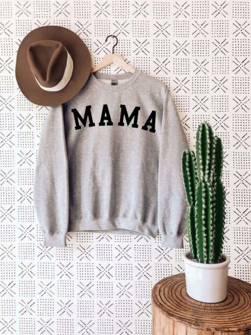 mama sweatshirt for moms funny mom life crewneck cute mothers day shirt best mom ever apparel cxswk scaled