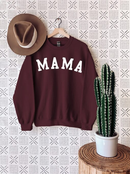 mama sweatshirt for moms funny mom life crewneck cute mothers day shirt best mom ever apparel pdydx scaled