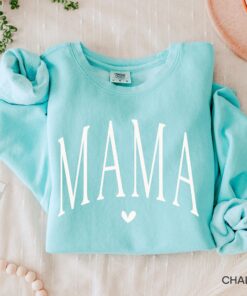 mama sweatshirt for mothers day cute mama crewneck sweatshirt best mom ever shirt gift for new moms and moms hxpiv