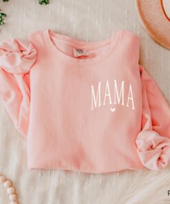 mama sweatshirt for mothers day cute mama crewneck sweatshirt perfect for new mom gift comfort colors shirt szbul