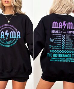 mama tour two sided sweatshirt funny mom shirt some days i rock it vintage mama life sweater for mothers day rxtzq