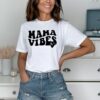 mama vibes shirt for moms retro minimalist design best mom shirt perfect for mothers day gifts and everyday wear djdrj