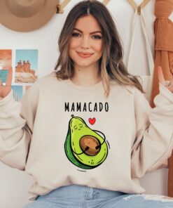 mamacado hoodie and sweatshirt for new moms baby announcement pregnancy reveal maternity shirt baby shower gift s5fpz