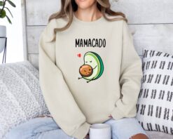 mamacado pregnancy sweatshirt for expecting moms baby shower hoodie unique gift for mother and pregnancy announcement rc2fr