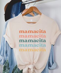 mamacita mama shirt for cinco de mayo party mexican fiesta t shirt womens serape style fun mom life tee 8lanz