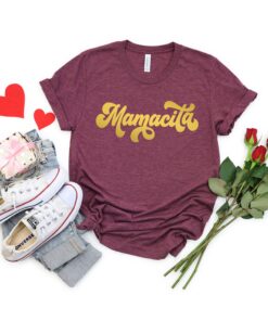 mamacita shirt funny mom t shirt for baby shower mothers day trendy mom life apparel cute mama shirt xob84