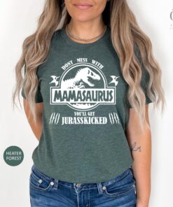 mamasaurus dinosaur mom shirt funny tee for mothers day unique gift for moms jurassic inspired t shirt etixc