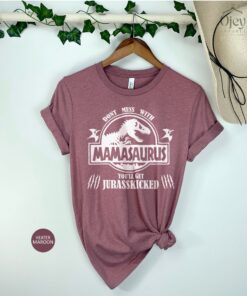mamasaurus dinosaur mom shirt funny tee for mothers day unique gift for moms jurassic inspired t shirt x8smd