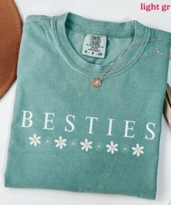 matching best friend shirts for girls weekend trip floral tee for besties soul sisters comfort colors t shirt mebqy