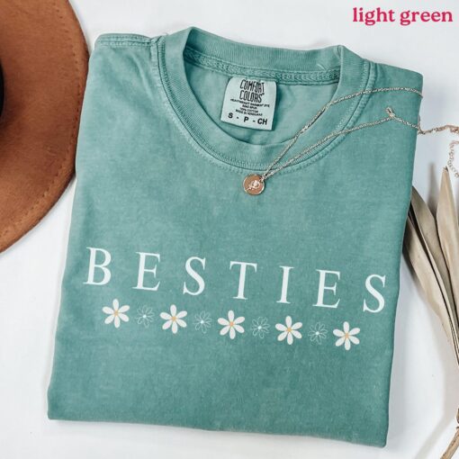 matching best friend shirts for girls weekend trip floral tee for besties soul sisters comfort colors t shirt mebqy scaled