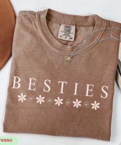 matching best friend shirts for girls weekend trip floral tee for besties soul sisters comfortable t shirts bbuap