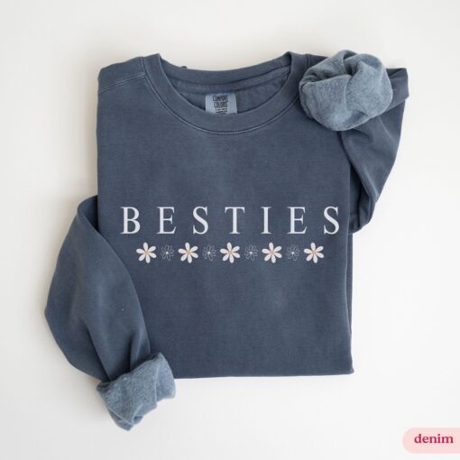 matching best friend sweatshirts for girls weekend trip comfort colors crewneck pullover gift for besties and soul sisters qsadb scaled
