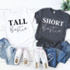 matching best friend t shirts for tall and short bffs cute besties tees unique friendship shirts for best friends j514m