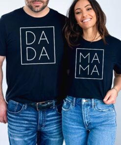 matching family shirts for mom dad and baby unisex t shirts for family reunion dad to be mom to be mothers day gifts 7vtp8