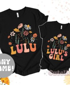 matching grandma and granddaughter wildflower t shirt grammy and me shirts for family bonding nctkk