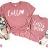 matching grandma and me shirts lollis girl and boy tee mothers day gifts for new grandma grandmother t shirt gigi shirt gekp4 scaled