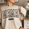 matching mama and dad sweatshirt mom est 2023 pregnancy announcement shirt couple hoodie new parents t shirt gsrxx