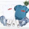 matching mama and daddy strawberry shirt for first birthday celebration couples t shirt berry theme party outfit lotri scaled