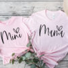 Matching Mama Mini Set for Mother Daughter Shirts Baby and Mama Shirt New Mom Gift Idea Cute Mommy and Me Outfits