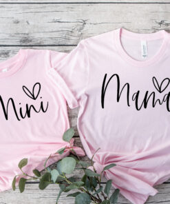 matching mama mini set for mother daughter shirts baby and mama shirt new mom gift idea cute mommy and me outfits otcbn