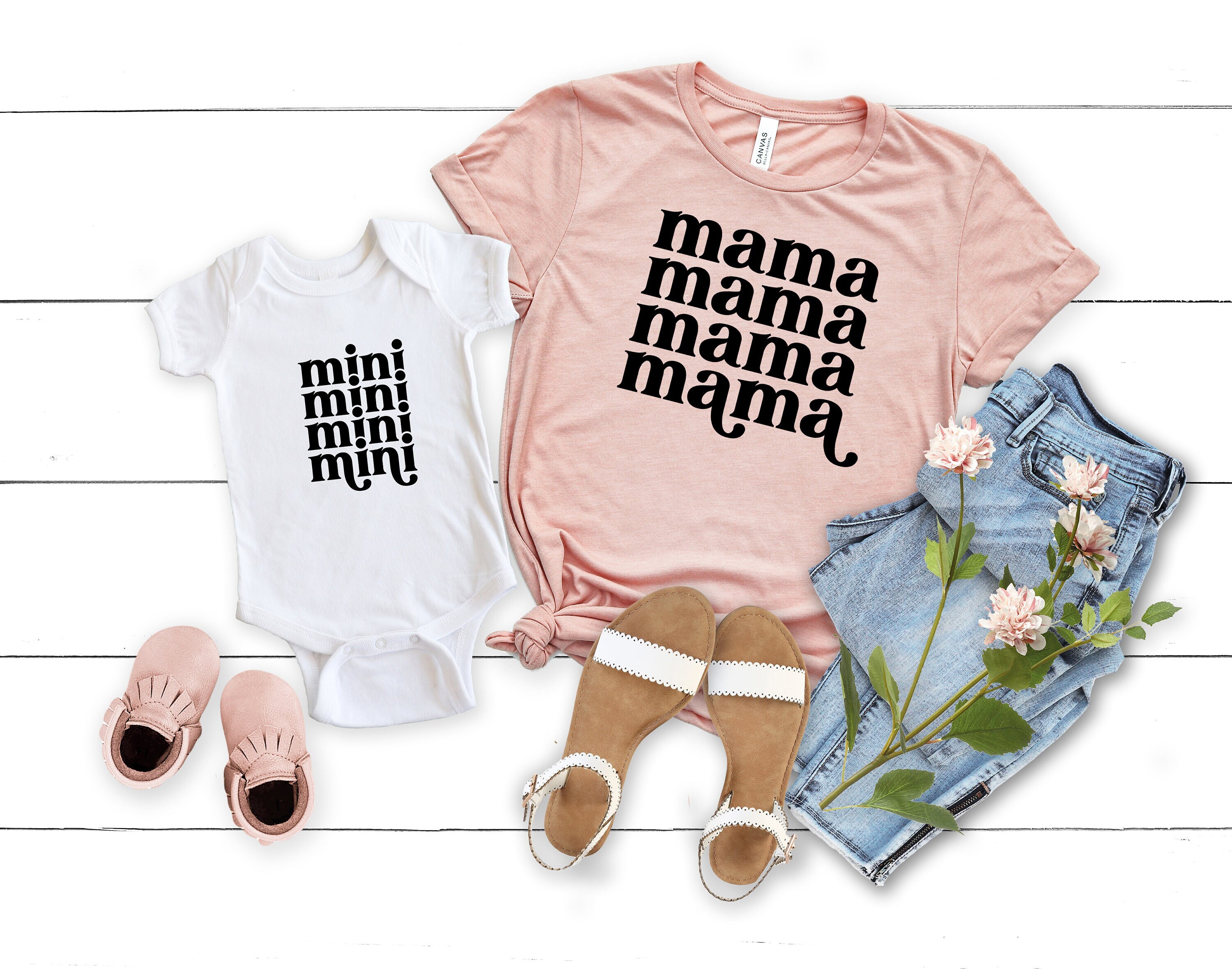 matching mama mini shirt for mothers day family shirts mommy and me matching outfits unique mothers day gift shirt jtwlc scaled