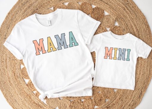 matching mom and daughter shirts mommy and me outfits for mothers day cute mama and mini t shirts family matching apparel y36ao