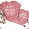 matching mom and me shirts for mother daughter or son outfits cute little things in life shirt unique new mom gifts kr57w scaled