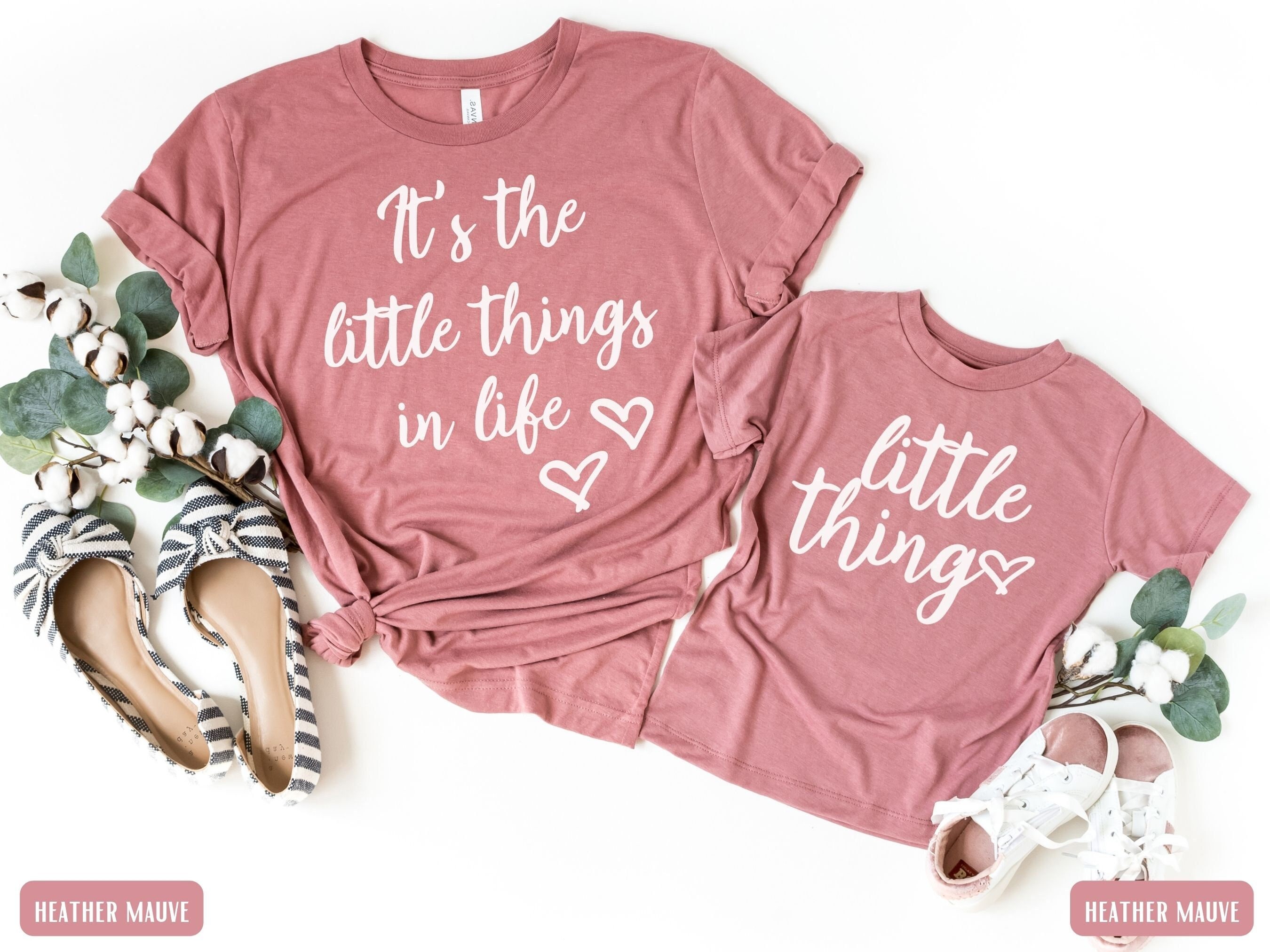 matching mom and me shirts for mother daughter or son outfits cute little things in life shirt unique new mom gifts kr57w scaled