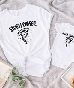 matching mom and me shirts tiny tornado design funny mom life shirts best mom ever gifts for mothers day qxk0r