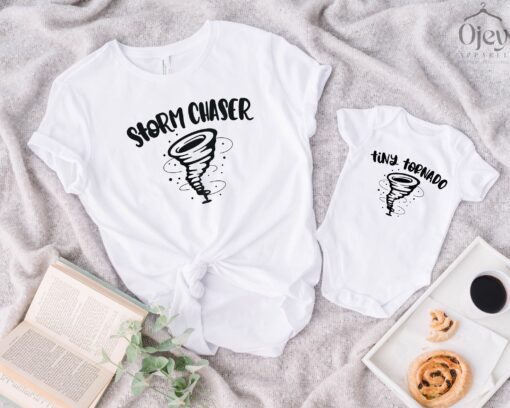 matching mom and me shirts tiny tornado design funny mom life shirts best mom ever gifts for mothers day