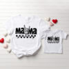 matching mom and mini checkered shirts for mothers day gift cute mom t shirt new mom gift set jkxxe scaled