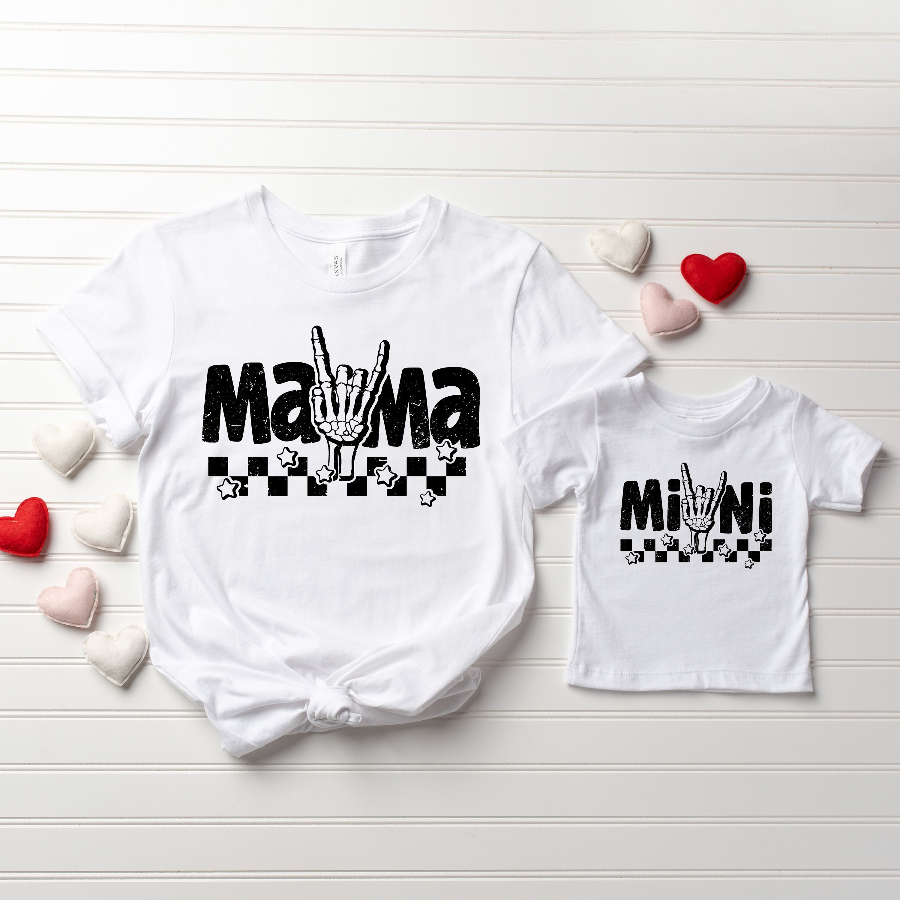 matching mom and mini checkered shirts for mothers day gift cute mom t shirt new mom gift set