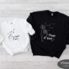 matching mommy and me mini tees i made a wish i came true shirt set for newborn baby shower mothers day gift s6j6q scaled