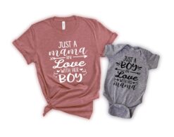 matching mother and son shirts just a mama in love with her son cute mommy and me t shirts for family bonding 1x9lv scaled